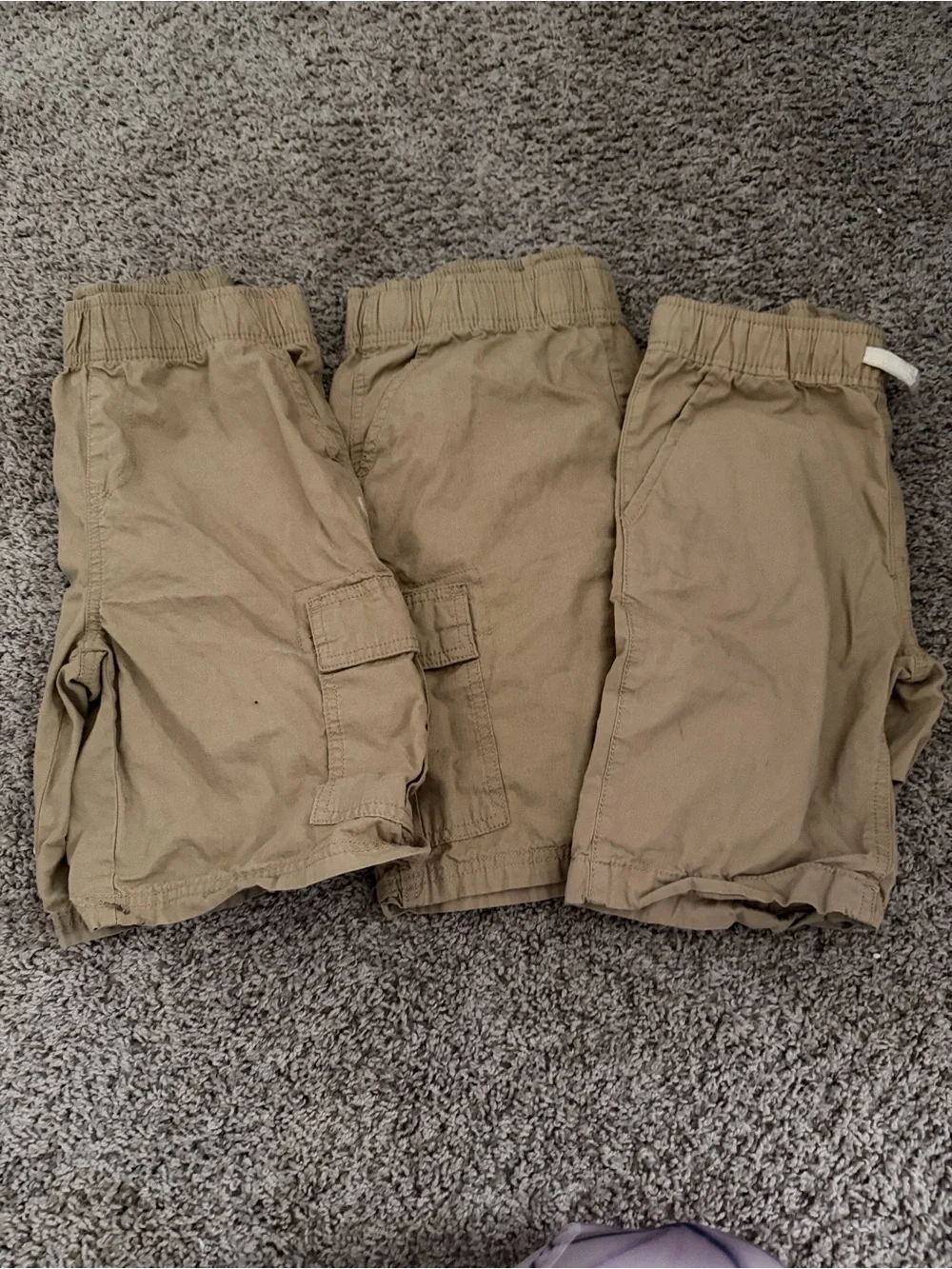 The Children's Place Tan Cargo Shorts- Size 10